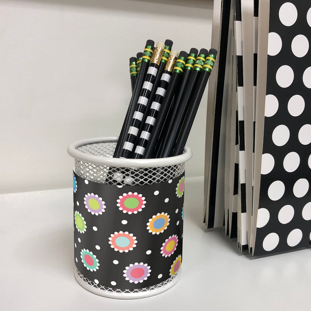 Core Decor Dotted Dots on Black EZ Border