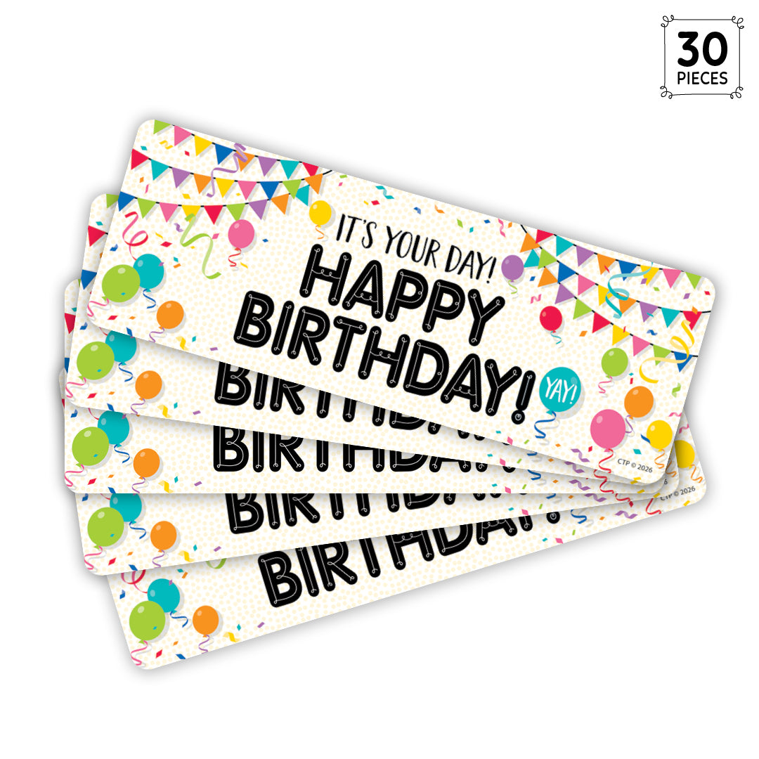 Core Decor Happy Birthday Bookmark