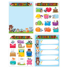 Woodland Friends Classroom Essentials  4-Chart Pack