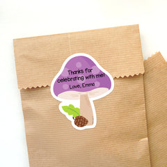 Woodland Friends Mushrooms 3 Inch Designer Cut-Outs