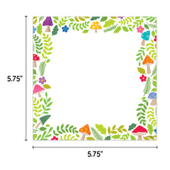 Woodland Friends Mushroom Medley Cards 6 Inch Designer Cut-Outs