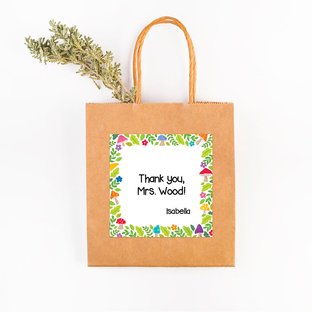 Woodland Friends Mushroom Medley Cards 6 Inch Designer Cut-Outs