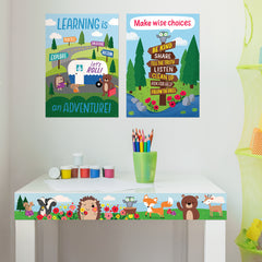 Woodland Friends Border