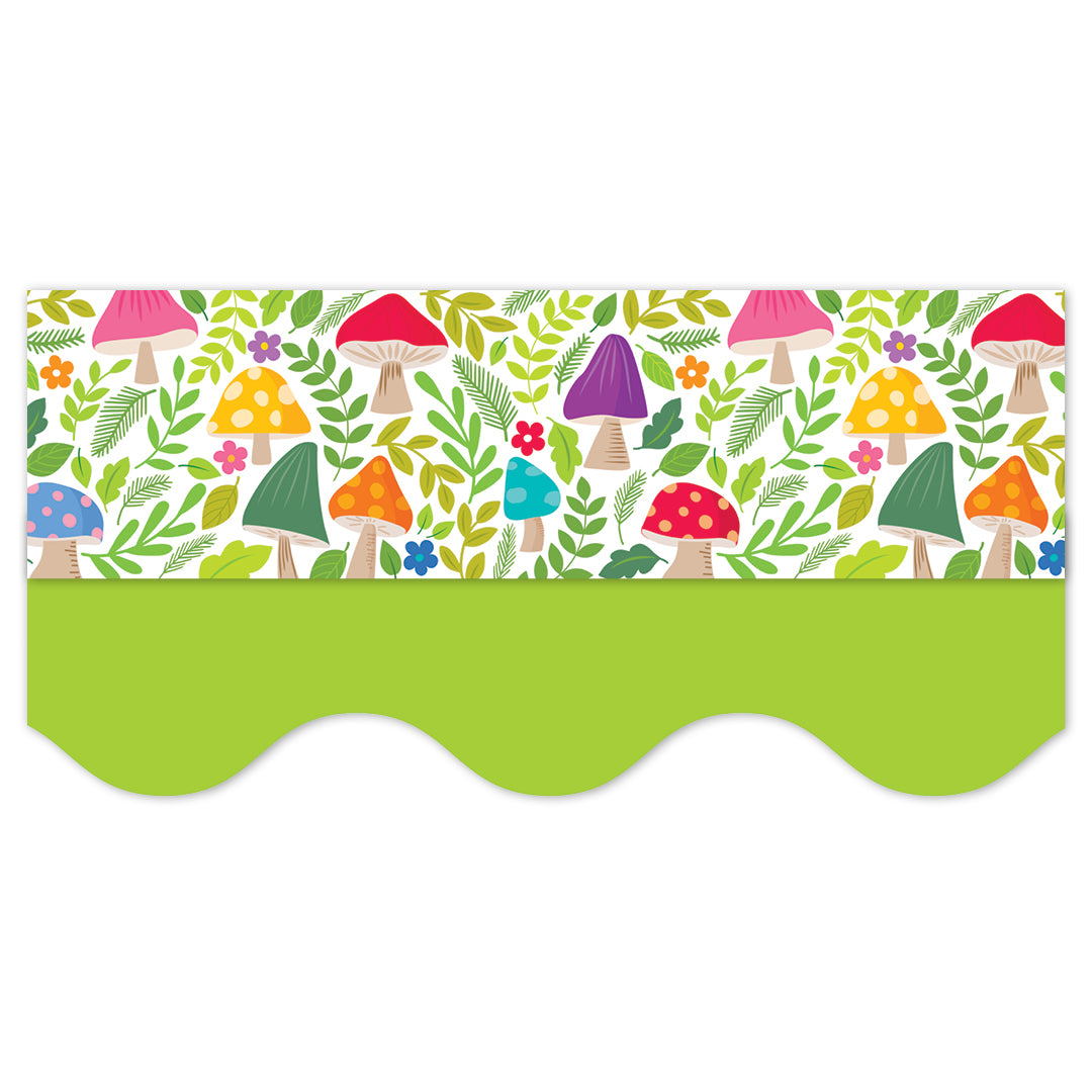 Woodland Friends Mushroom Medley EZ Border
