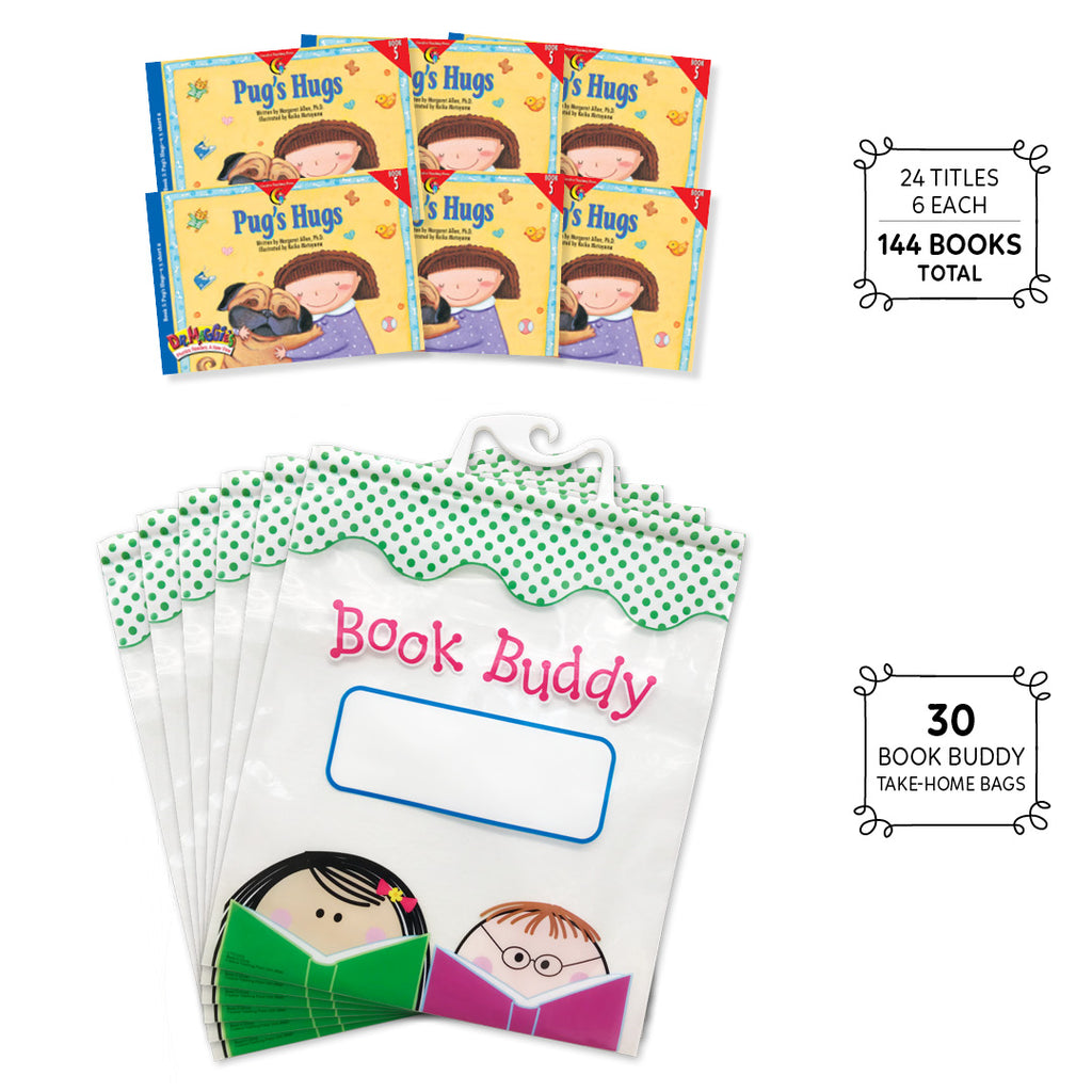 Book Buddy Bag Phonics Classroom Library Reader Kit