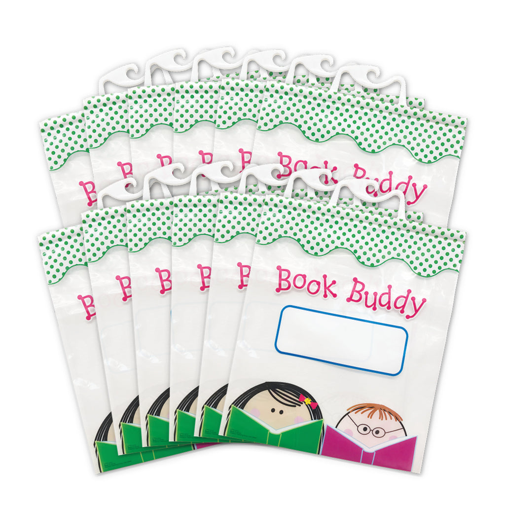 Stick Kids Book Buddy Bags 12-Pack