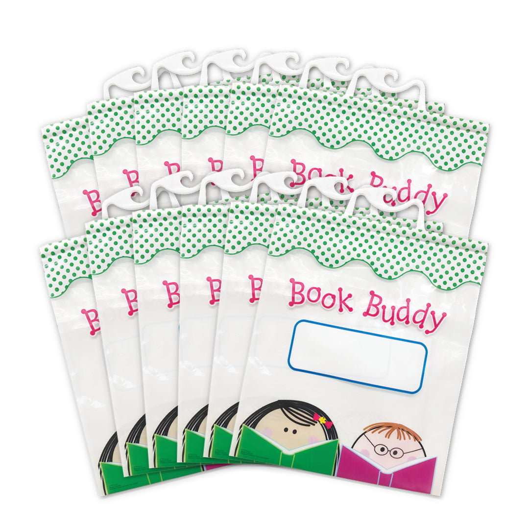 Stick Kids Book Buddy Bags 12-Pack