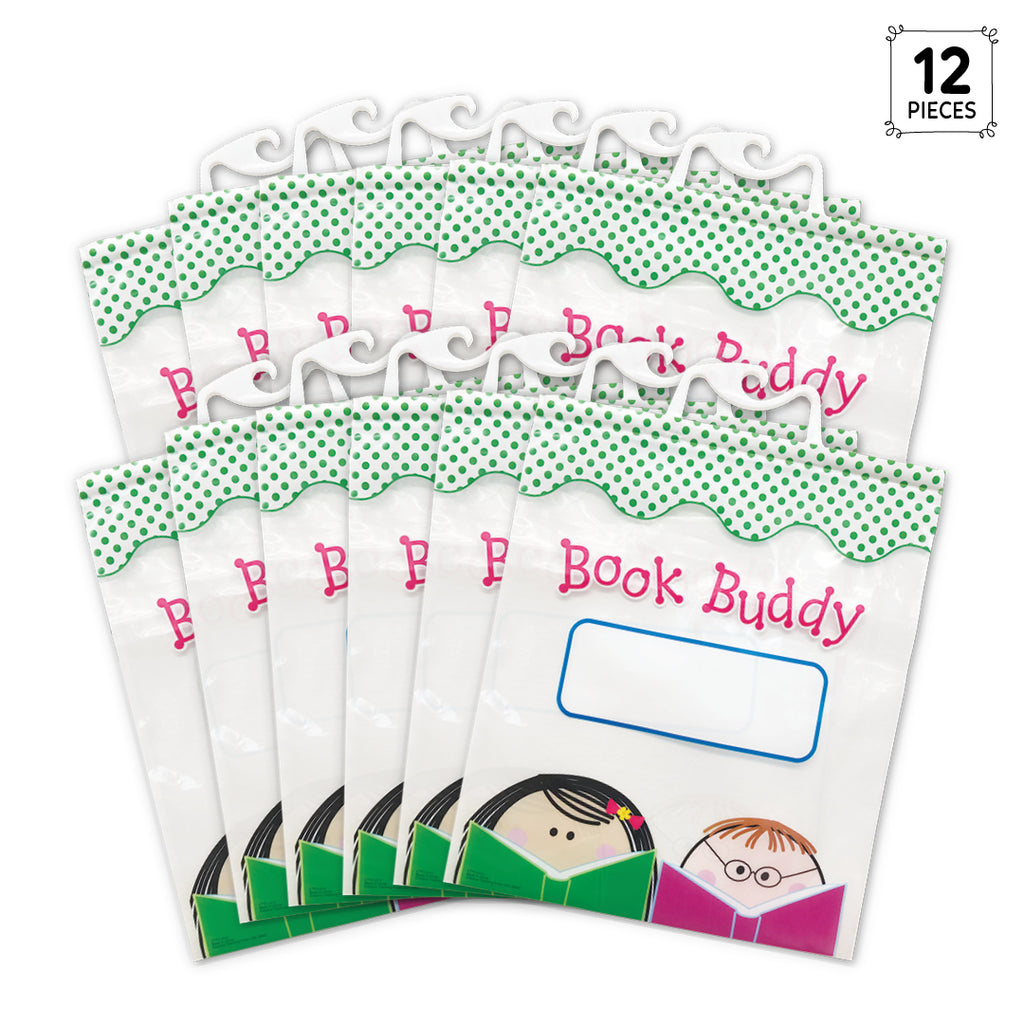 Stick Kids Book Buddy Bags 12-Pack