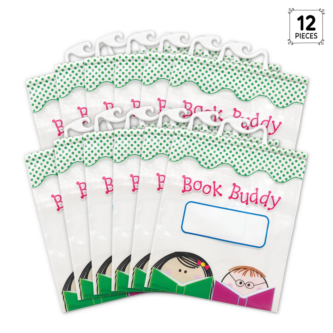 Stick Kids Book Buddy Bags 12-Pack