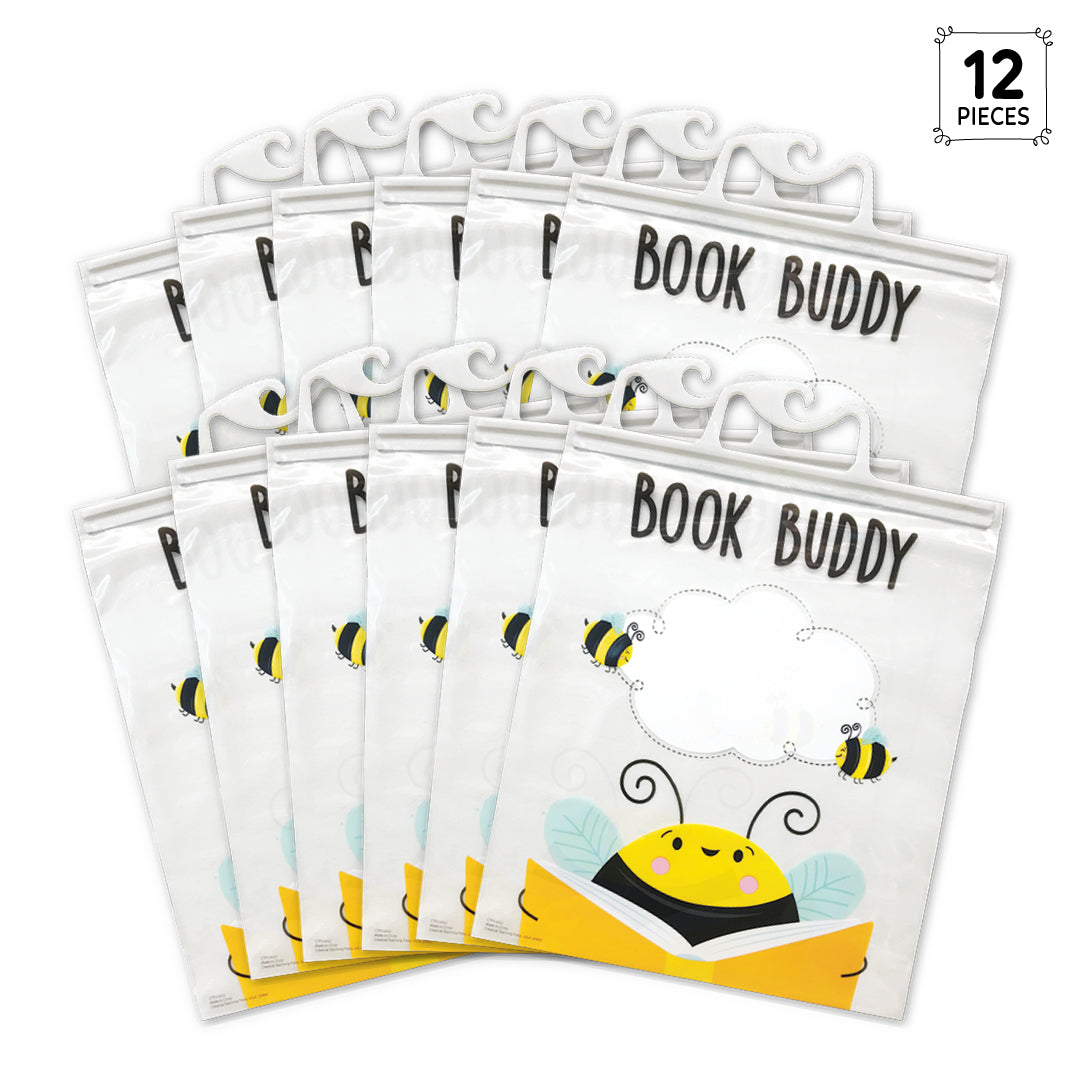 Bee a Reader Book Buddy Bags 12-Pack