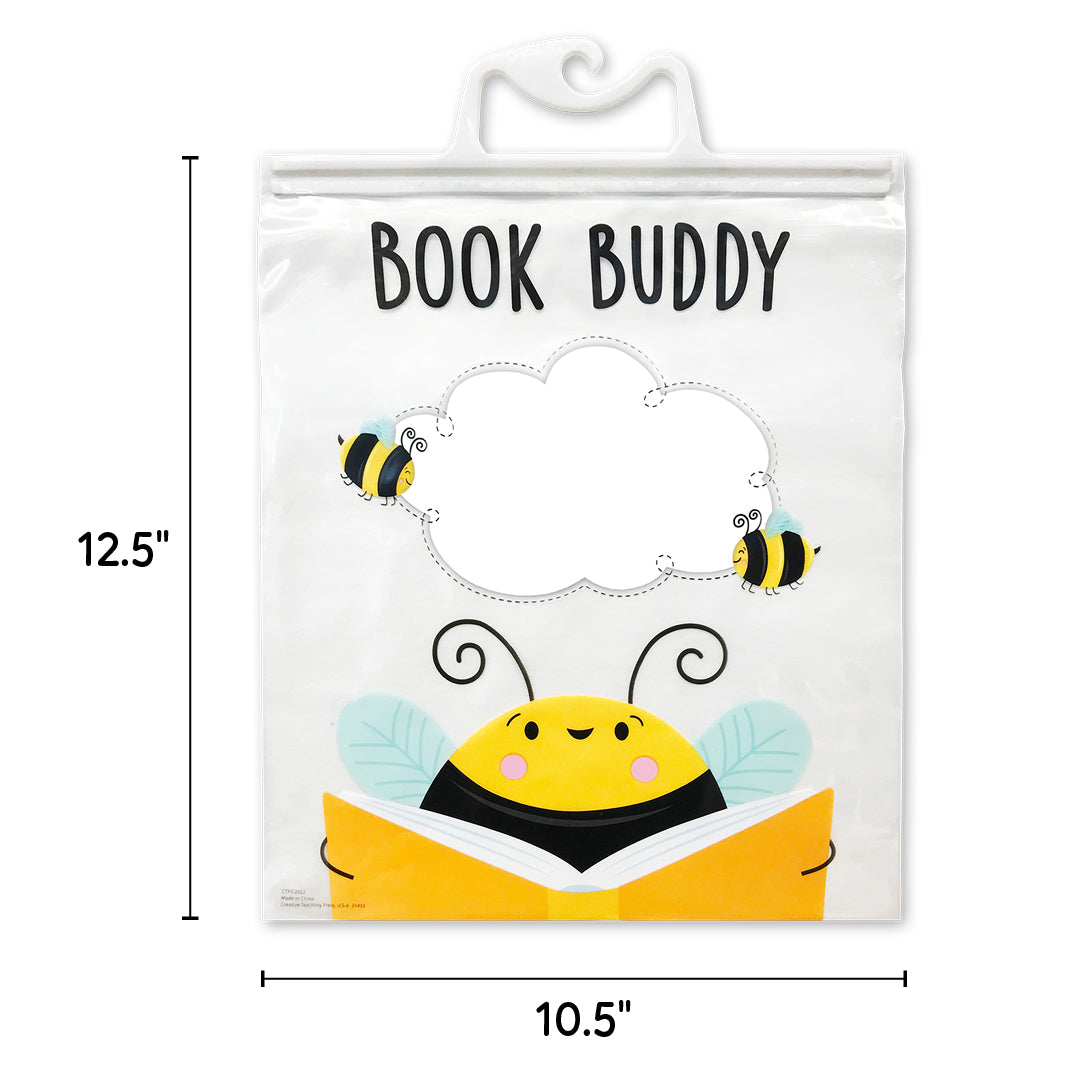 Bee a Reader Book Buddy Bags 12-Pack