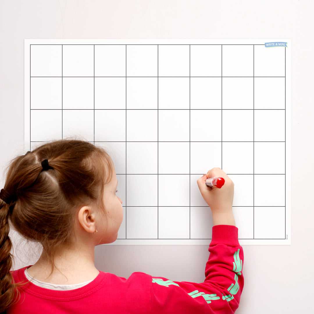 Core Decor Write & Wipe Essential Templates 4-Chart Convenience Pack