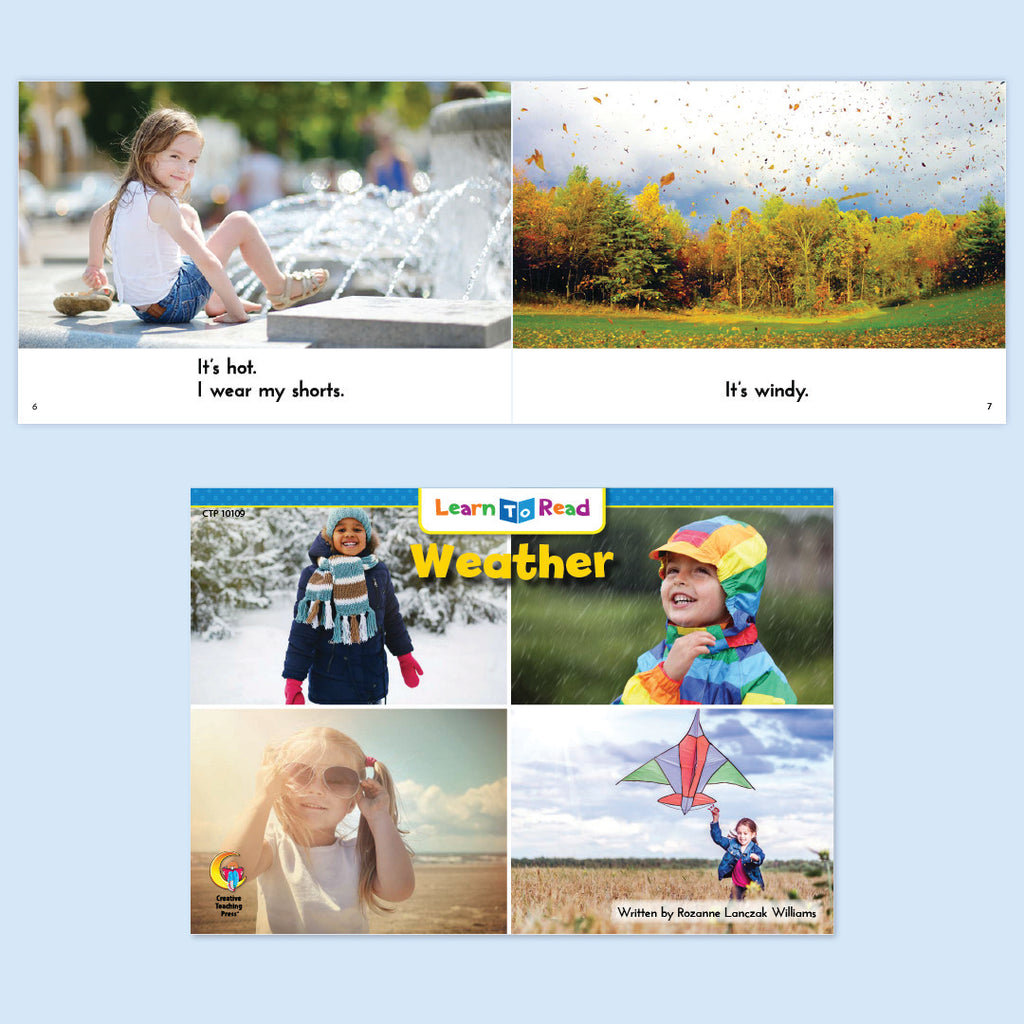 Colors, Weather, and Me!, PreK Set 4