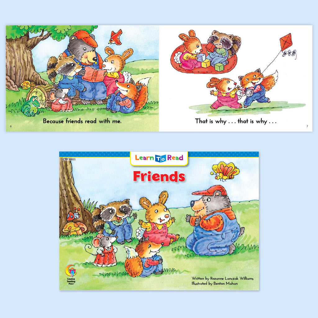 Friends, Food, and the Four Seasons, PreK Set 5
