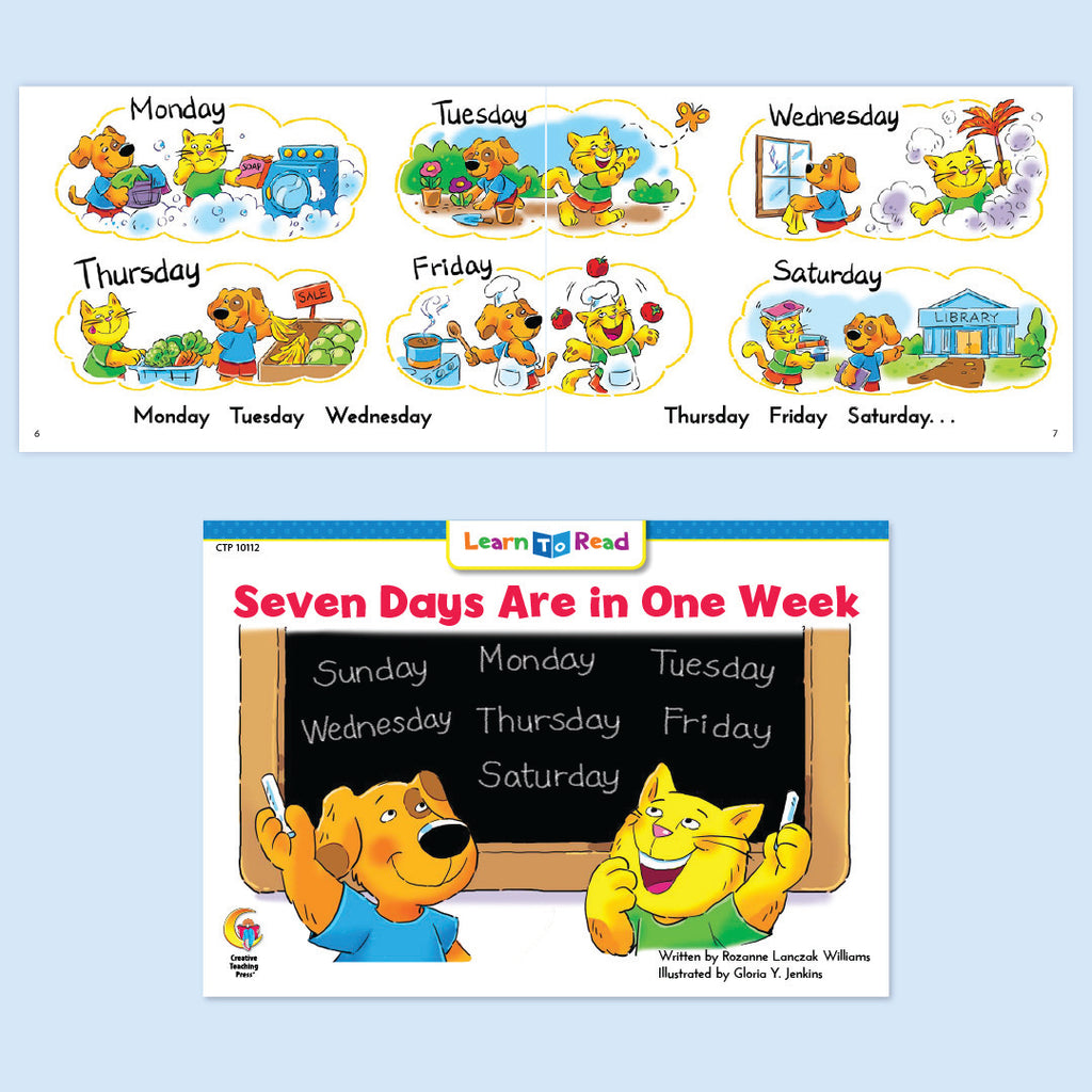 Move, Sort, and Discover Every Day!, PreK Set 7