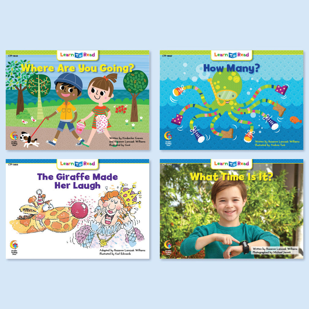 Going Places, Counting Along, and Laughing Out Loud, PreK Set 12