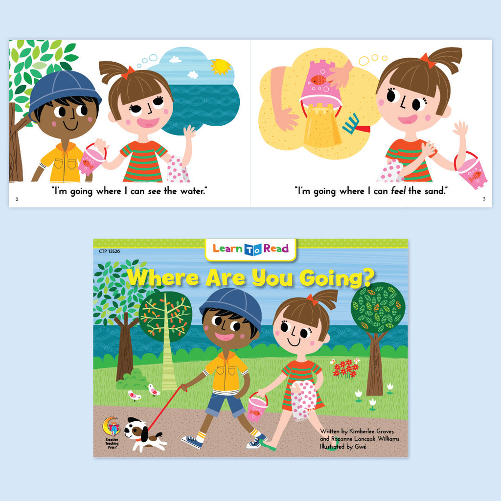 Going Places, Counting Along, and Laughing Out Loud, PreK Set 12