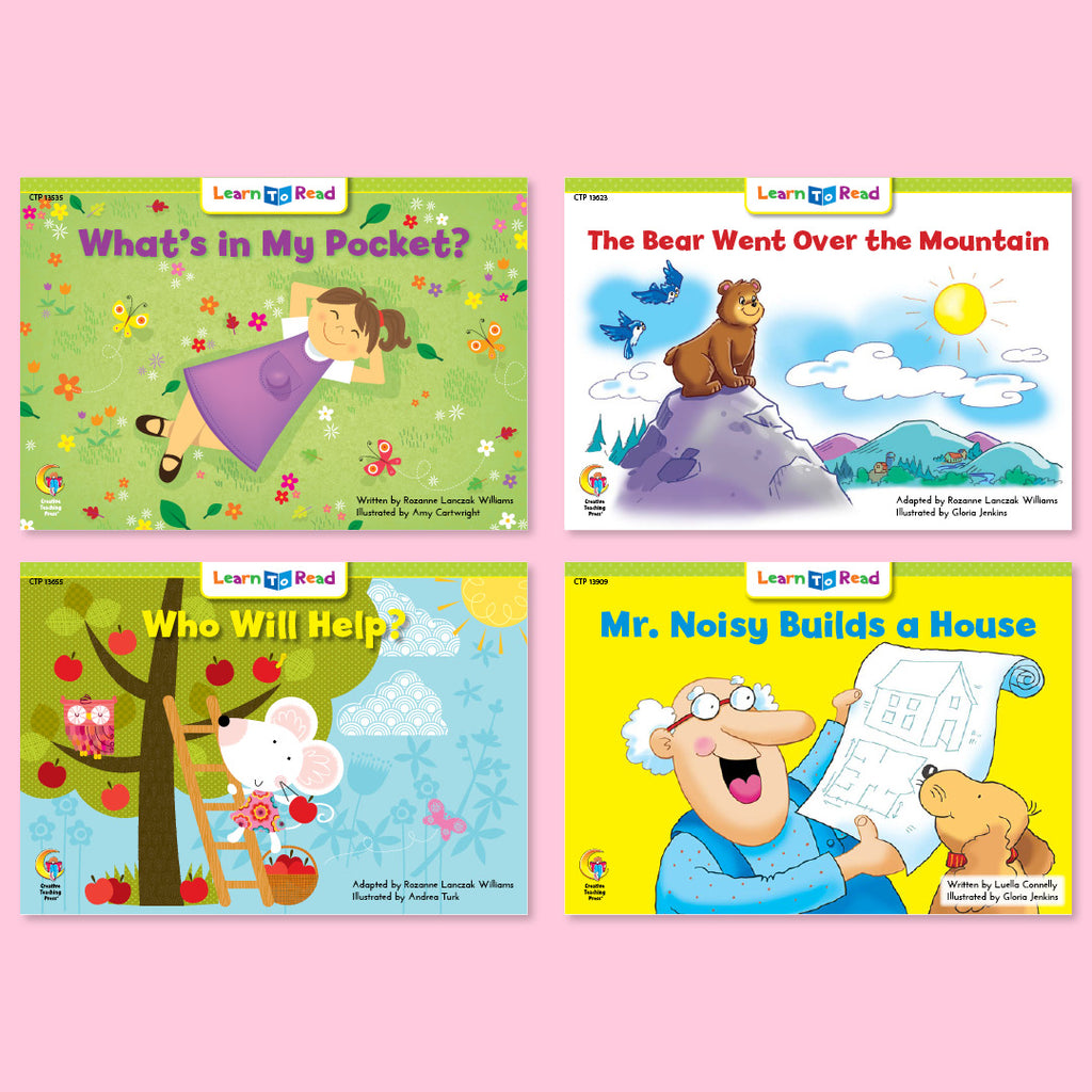 Pockets, Mountains, and Helpful Friends, Kindergarten Set 3