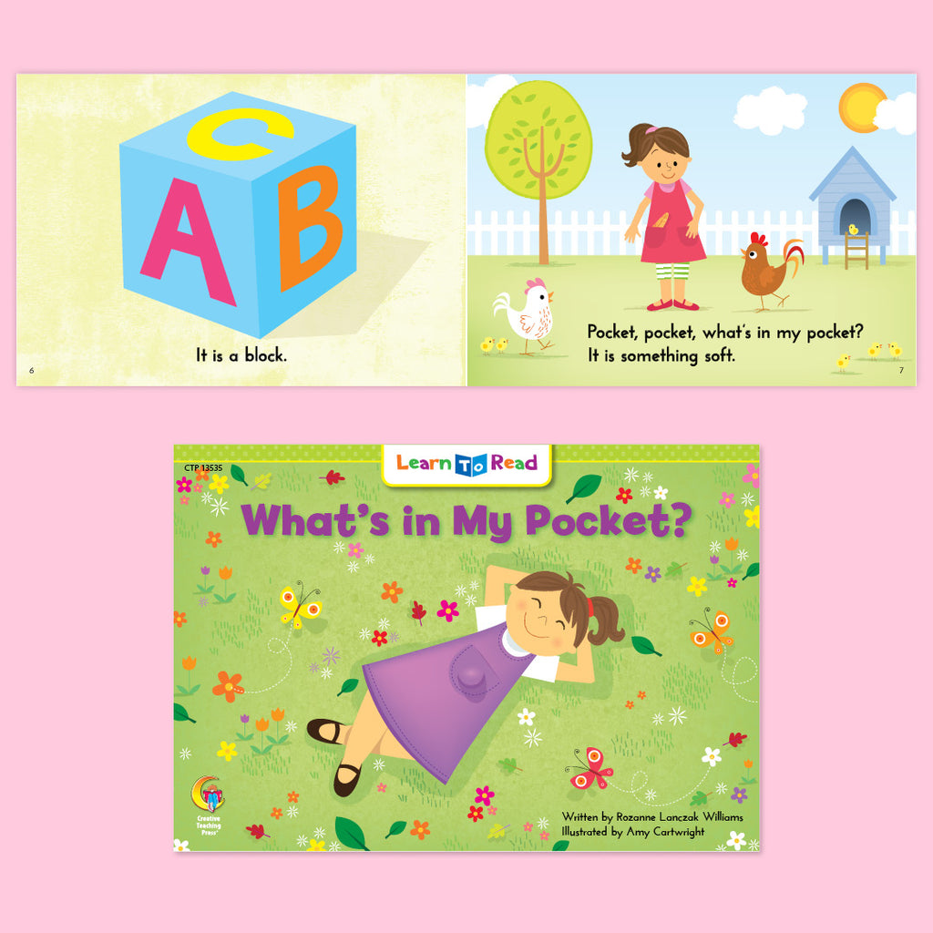 Pockets, Mountains, and Helpful Friends, Kindergarten Set 3