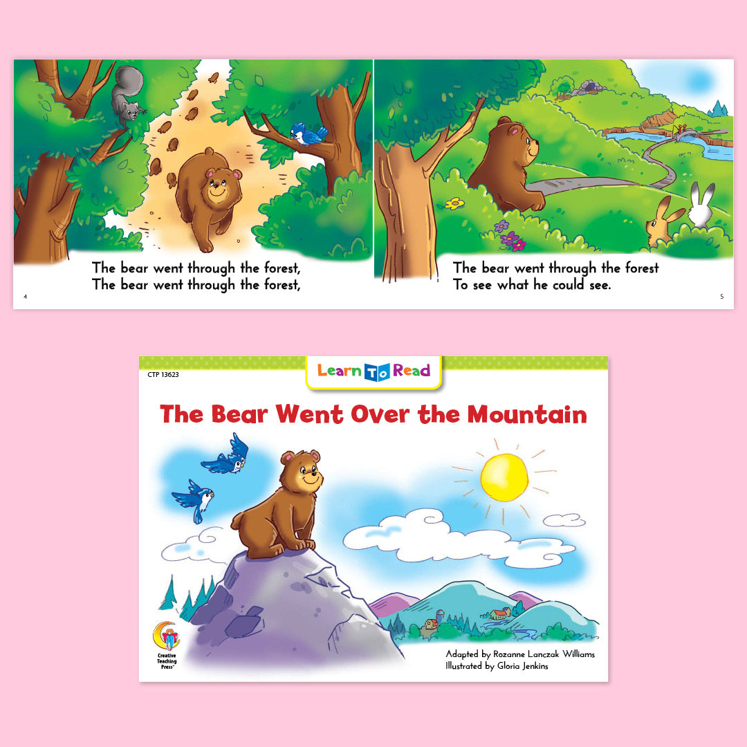 Pockets, Mountains, and Helpful Friends, Kindergarten Set 3