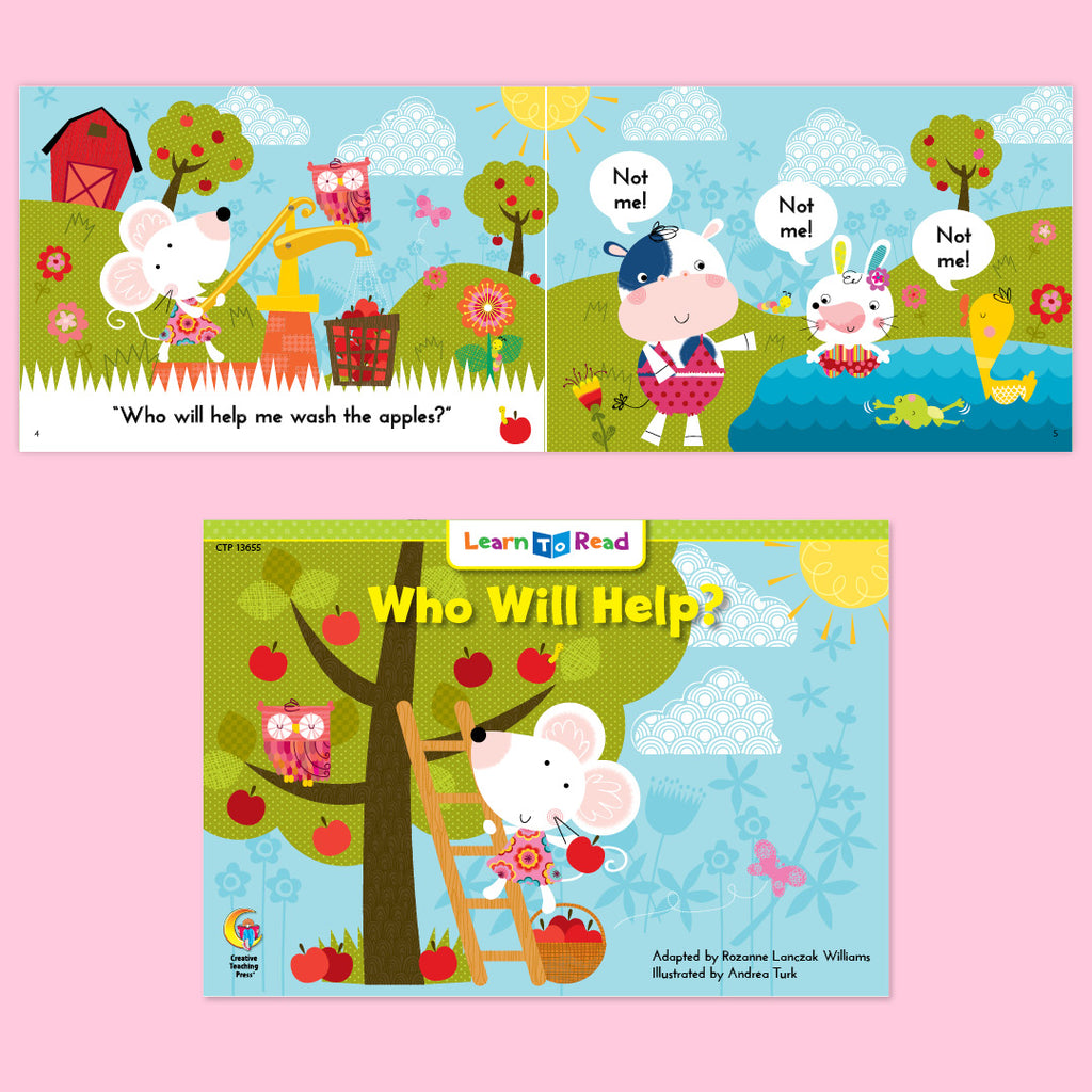 Pockets, Mountains, and Helpful Friends, Kindergarten Set 3