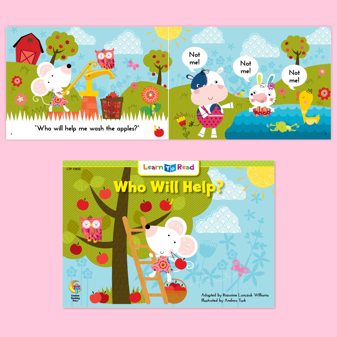 Pockets, Mountains, and Helpful Friends, Kindergarten Set 3