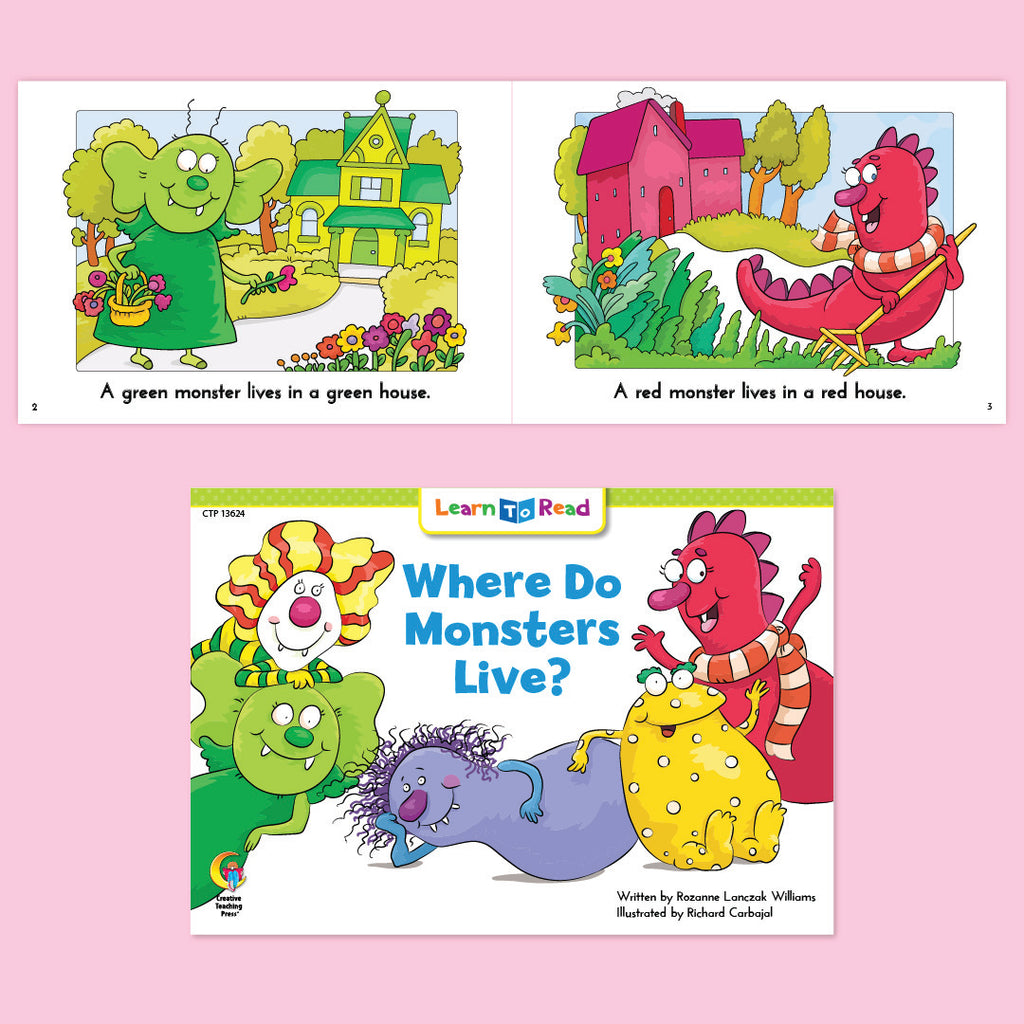 Where Do Monsters Live?, Kindergarten Set 6