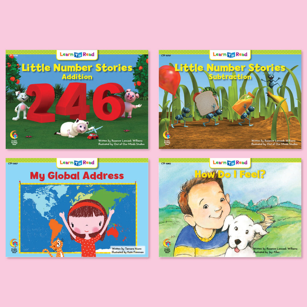 Little Number Stories, Kindergarten Set 8