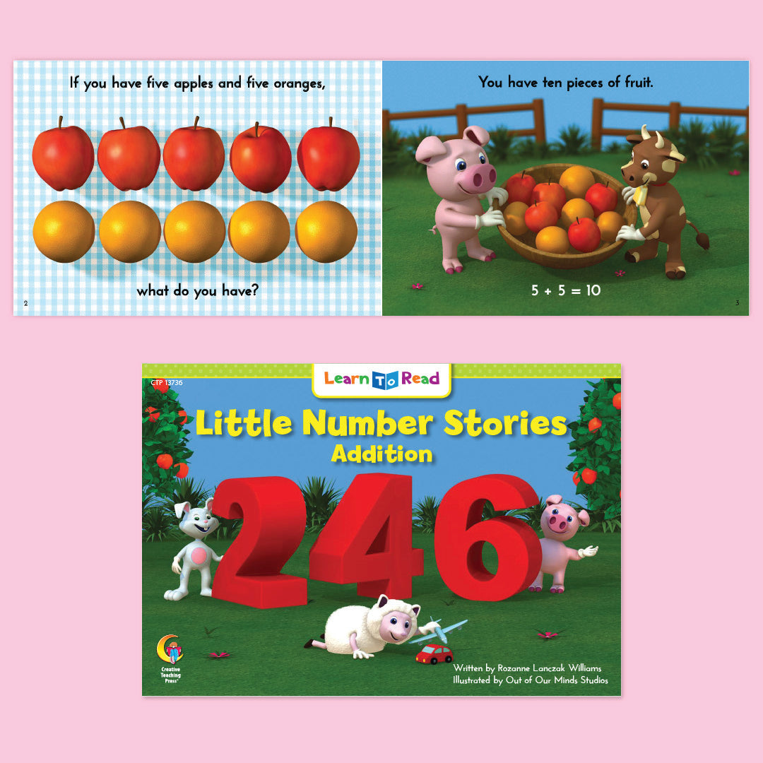 Little Number Stories, Kindergarten Set 8