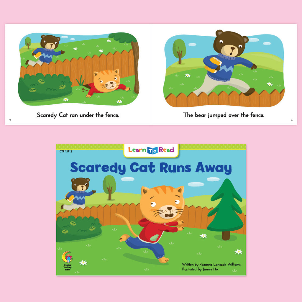 Who's Hiding? Scaredy Cat!, Kindergarten Set 9