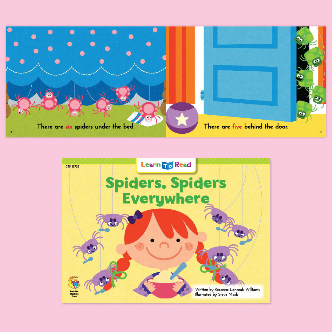 Who's Hiding? Scaredy Cat!, Kindergarten Set 9