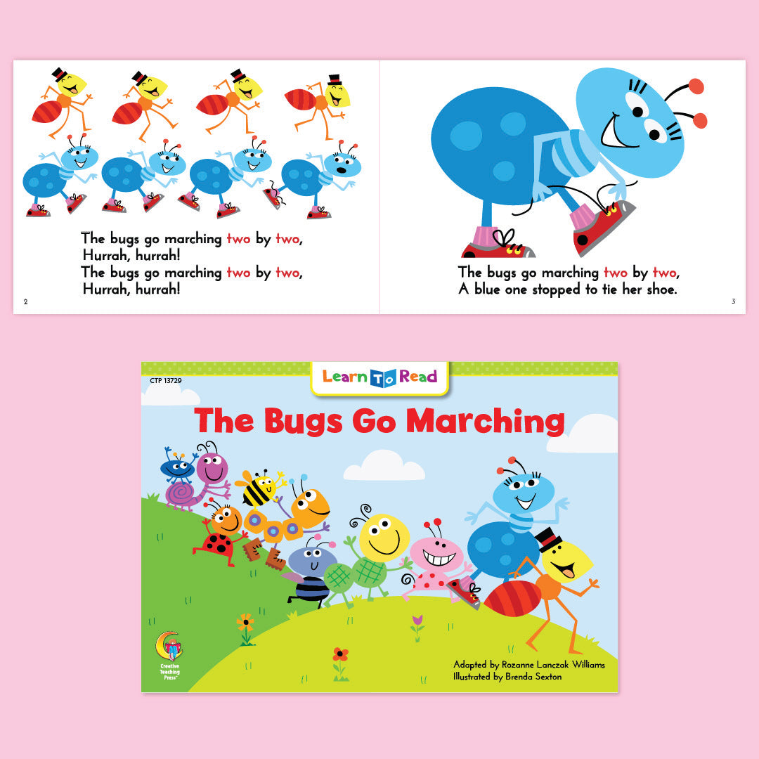 Bugs Marching, Dinosaurs Dancing, Kindergarten Set 12