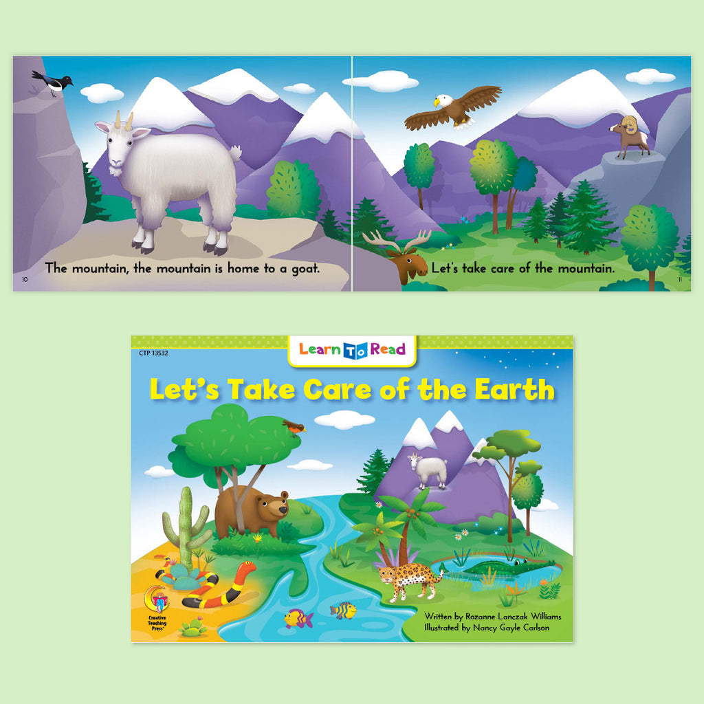 Let's Take Care of the Earth, First Grade Set 5
