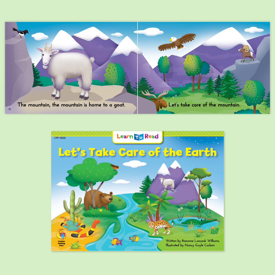 Let's Take Care of the Earth, First Grade Set 5