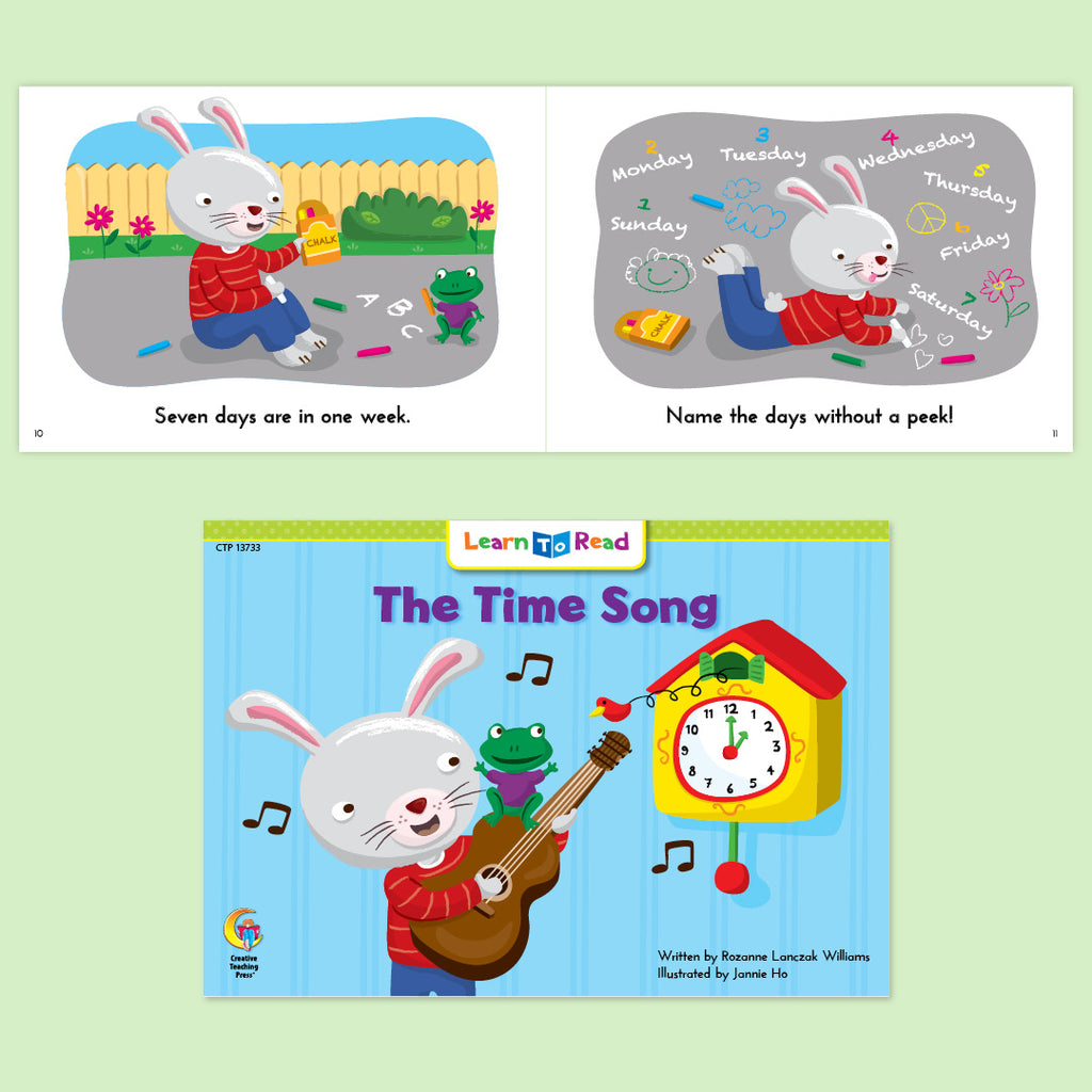 The Time Song, First Grade Set 6