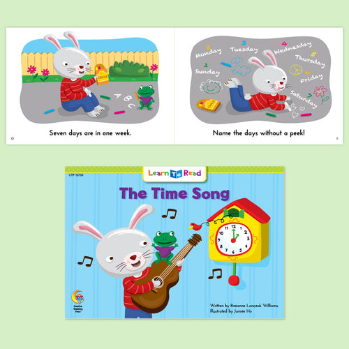 The Time Song, First Grade Set 6