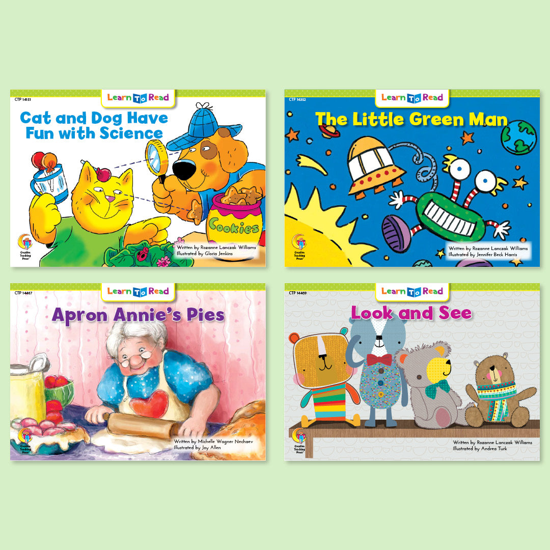 Cat and Dog Have Fun with Science, First Grade Set 8