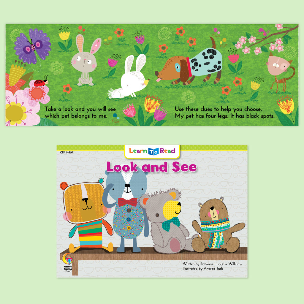 Cat and Dog Have Fun with Science, First Grade Set 8