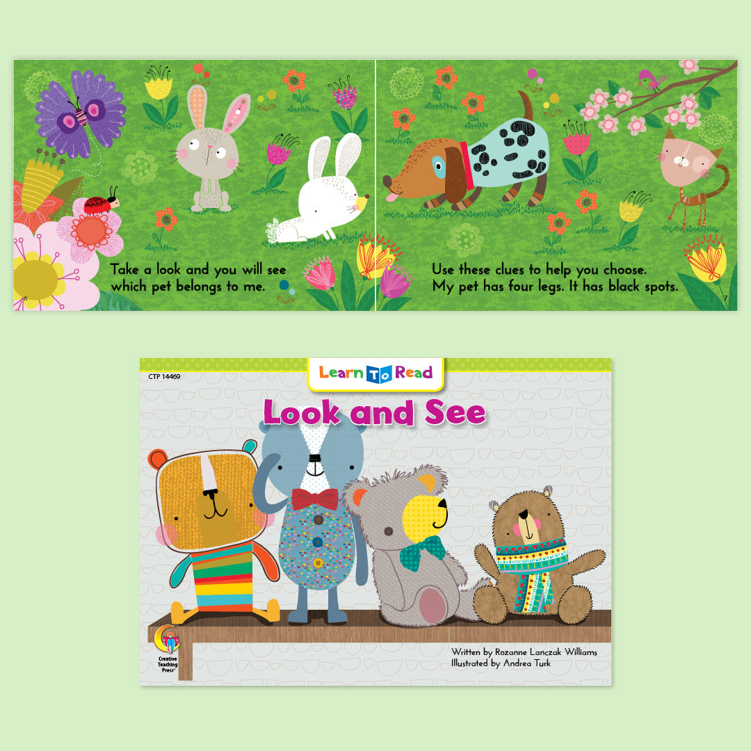 Cat and Dog Have Fun with Science, First Grade Set 8