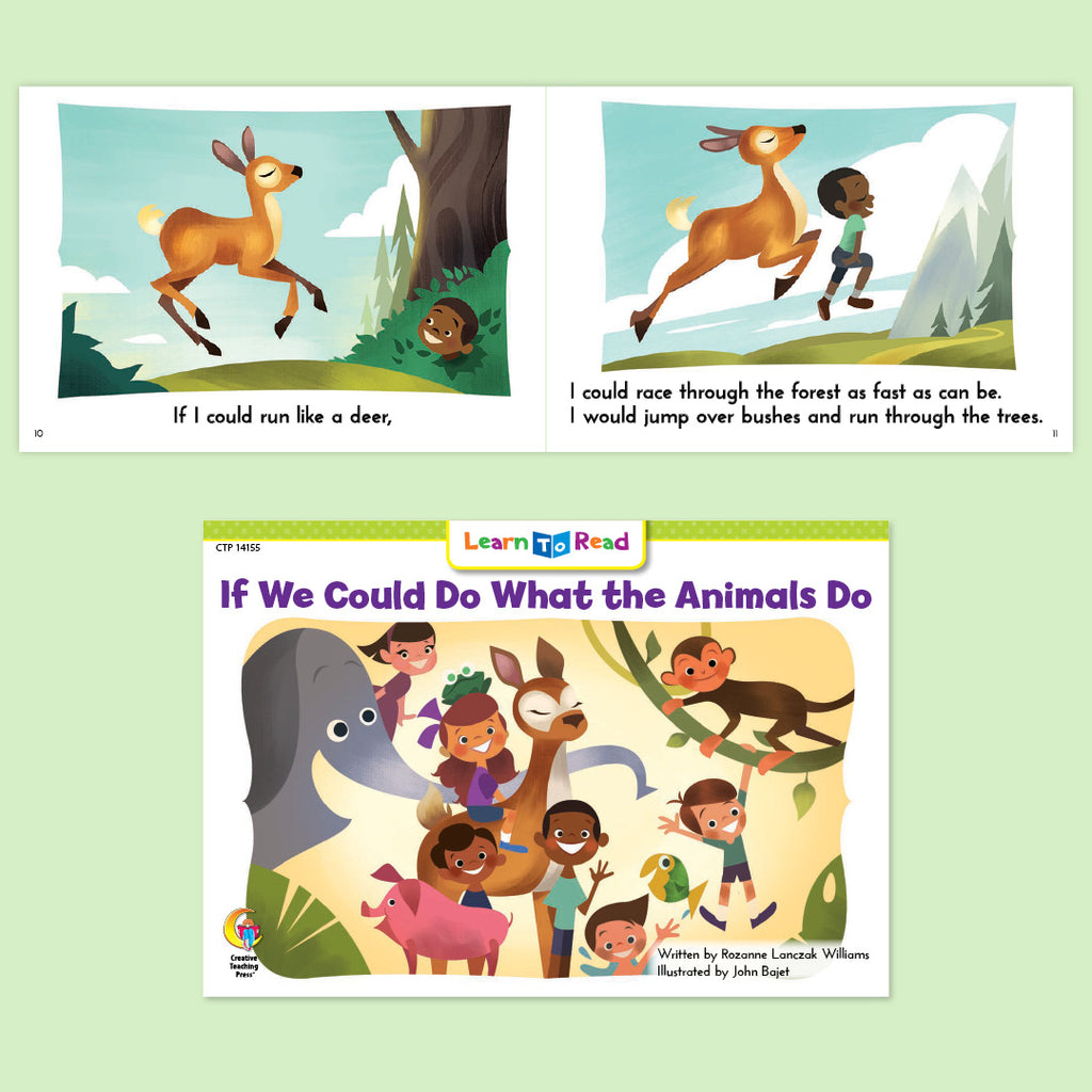 If We Could Do What the Animals Do, First Grade Set 9