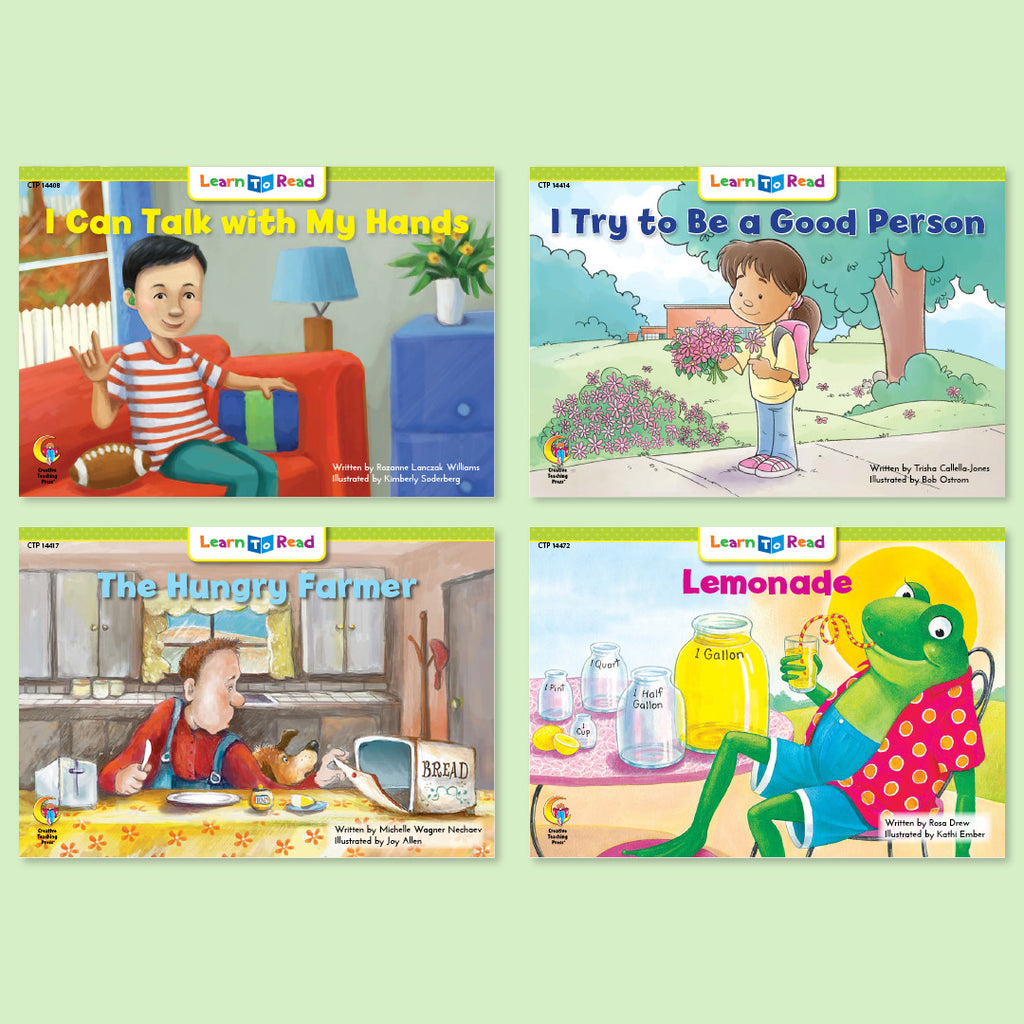 I Can Talk with My Hands, First Grade Set 11