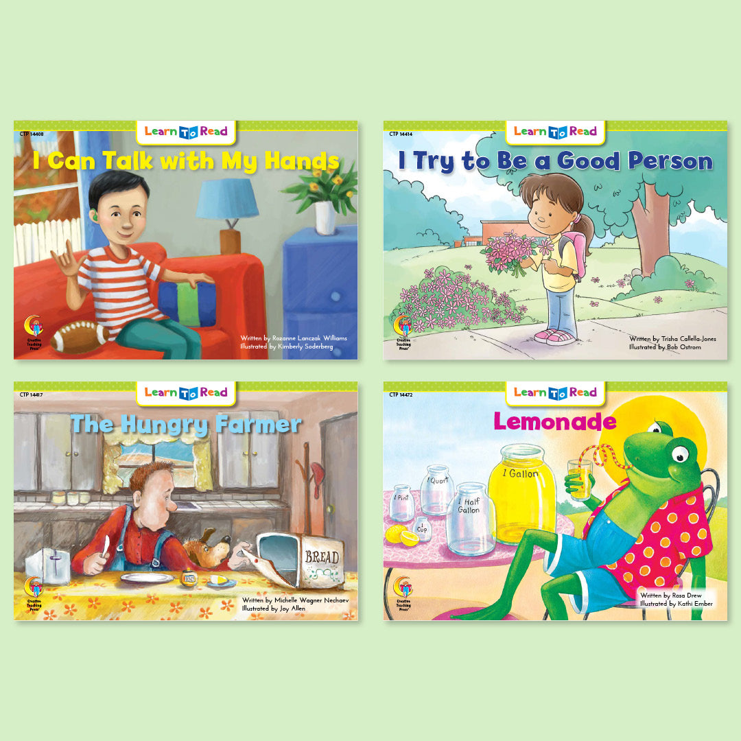 I Can Talk with My Hands, First Grade Set 11