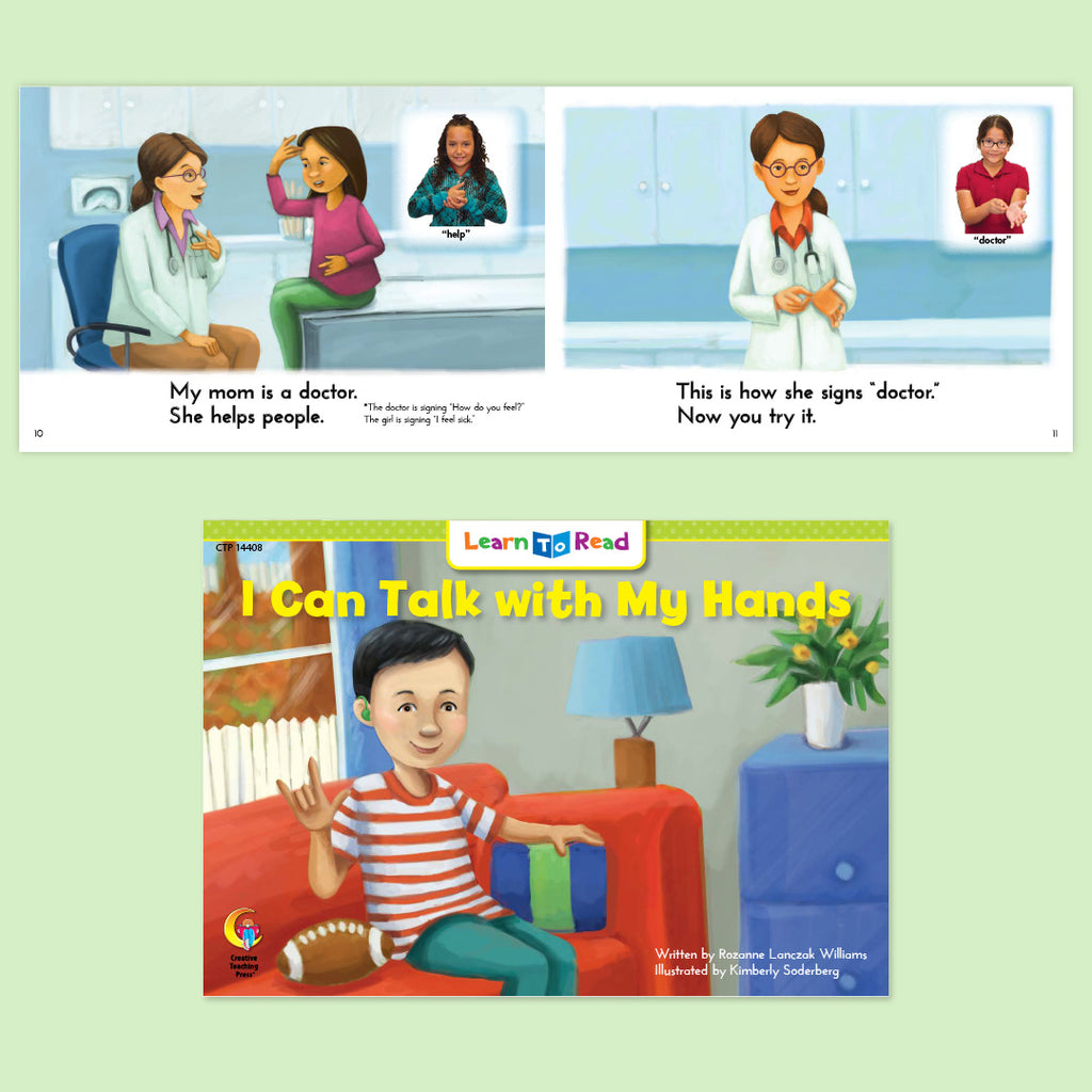 I Can Talk with My Hands, First Grade Set 11