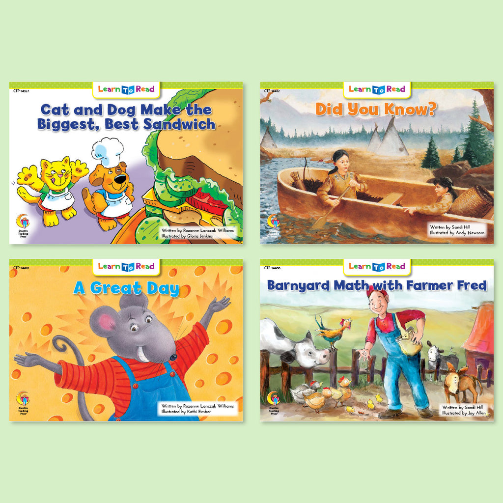 The Biggest, Best Sandwich, First Grade Set 12