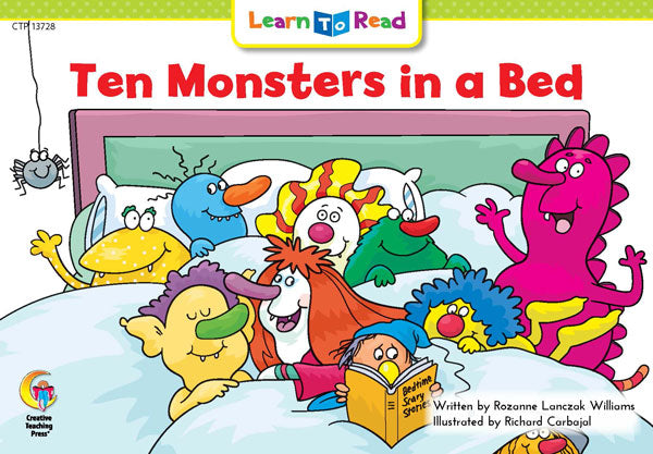 Ten Monsters in a Bed – Creative Teaching Press