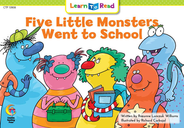 Five Little Monsters Went to School – Creative Teaching Press