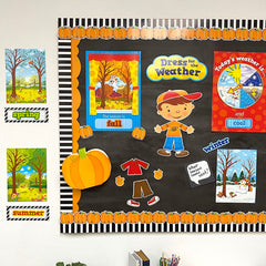 Dress for the Weather Bulletin Board Set