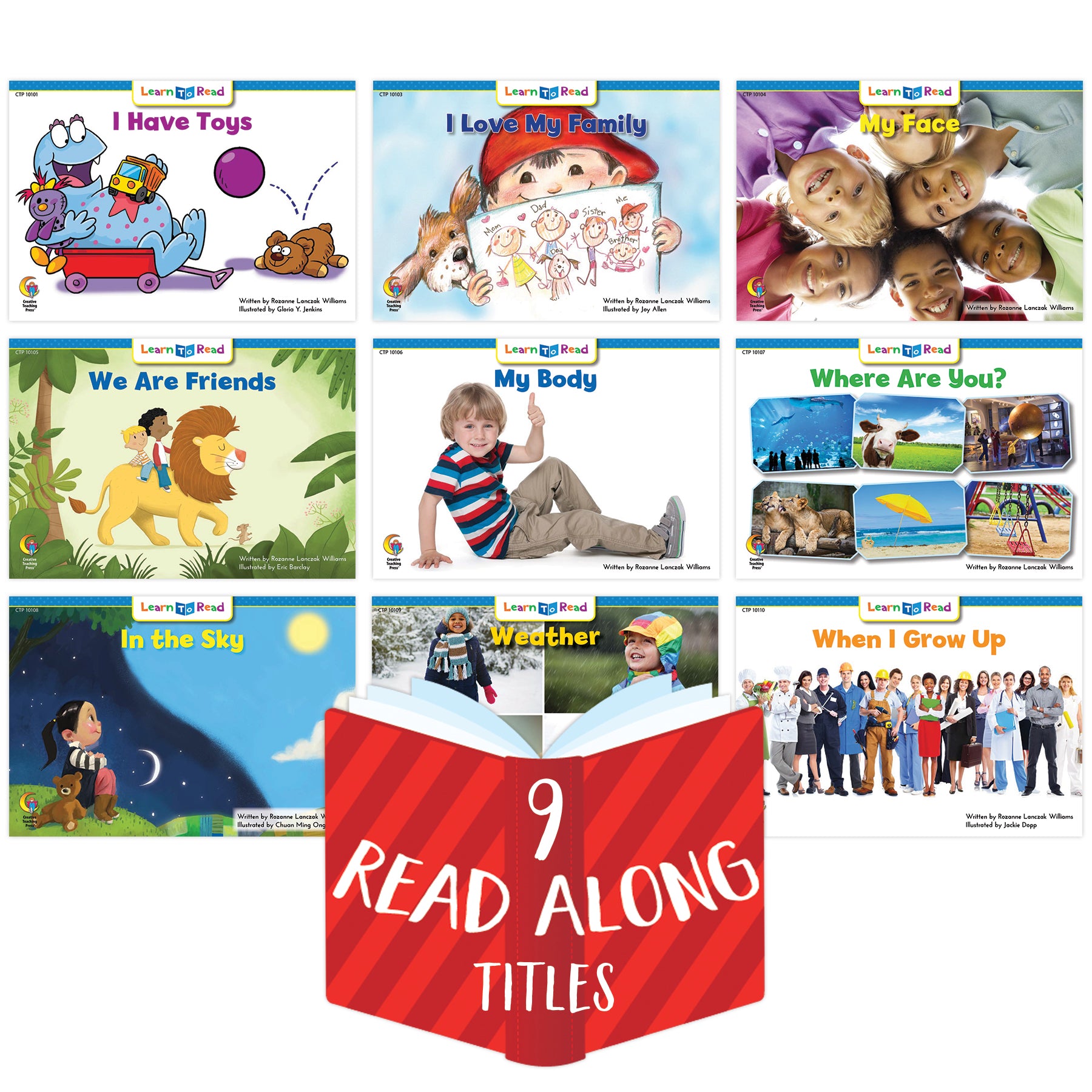 Learn to Read Read Along CD 1, Level A-B – Creative Teaching