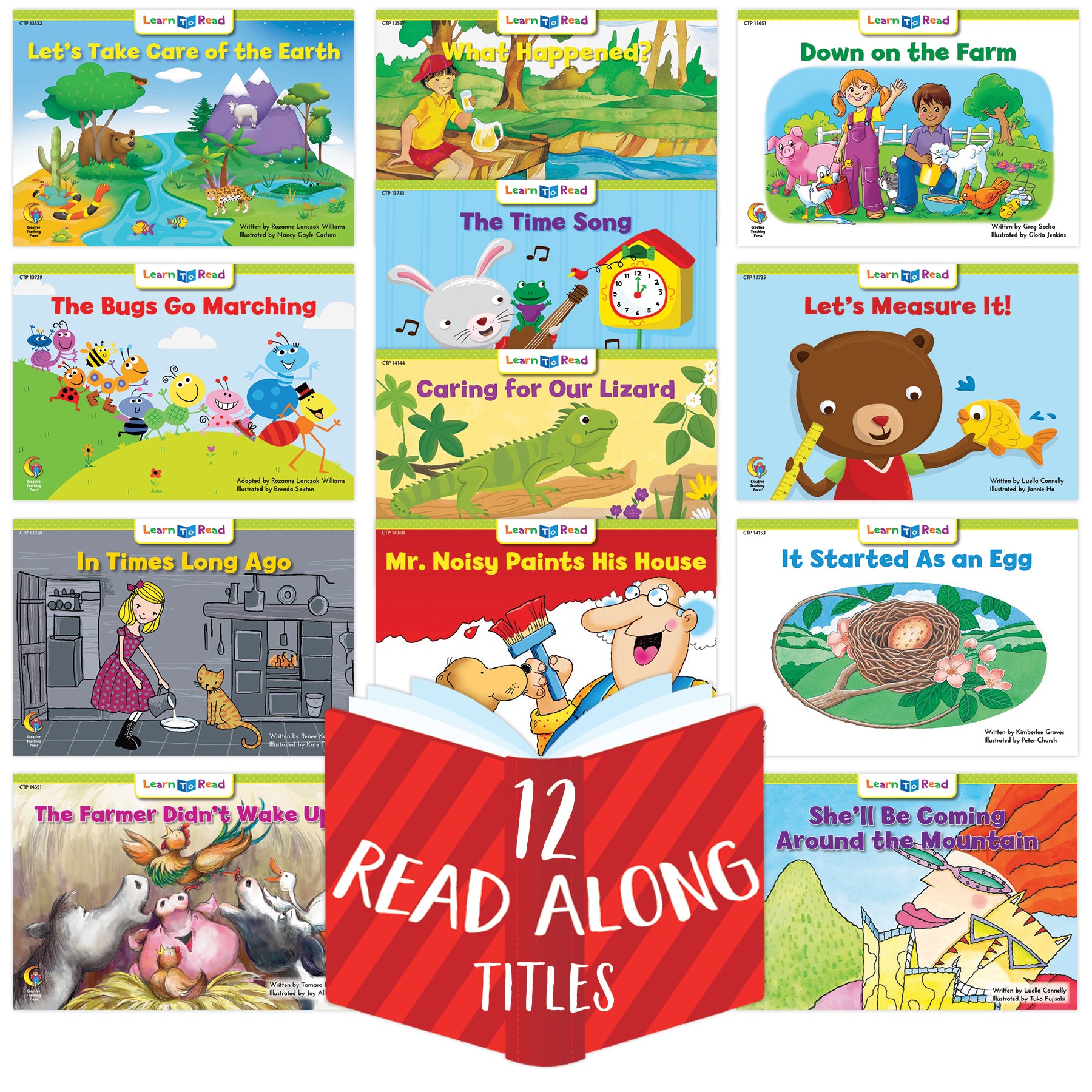 Learn to Read Read Along CD 12, Level F