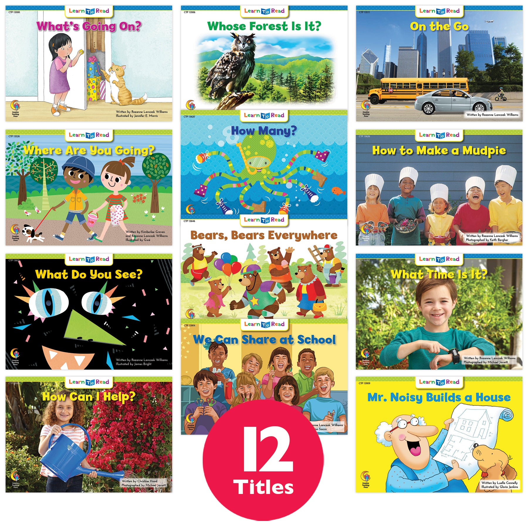 あけ様Creative Teaching Press Learn To Read Learn to Read Variety Pack 5, Level C-D – Creative Teaching Press